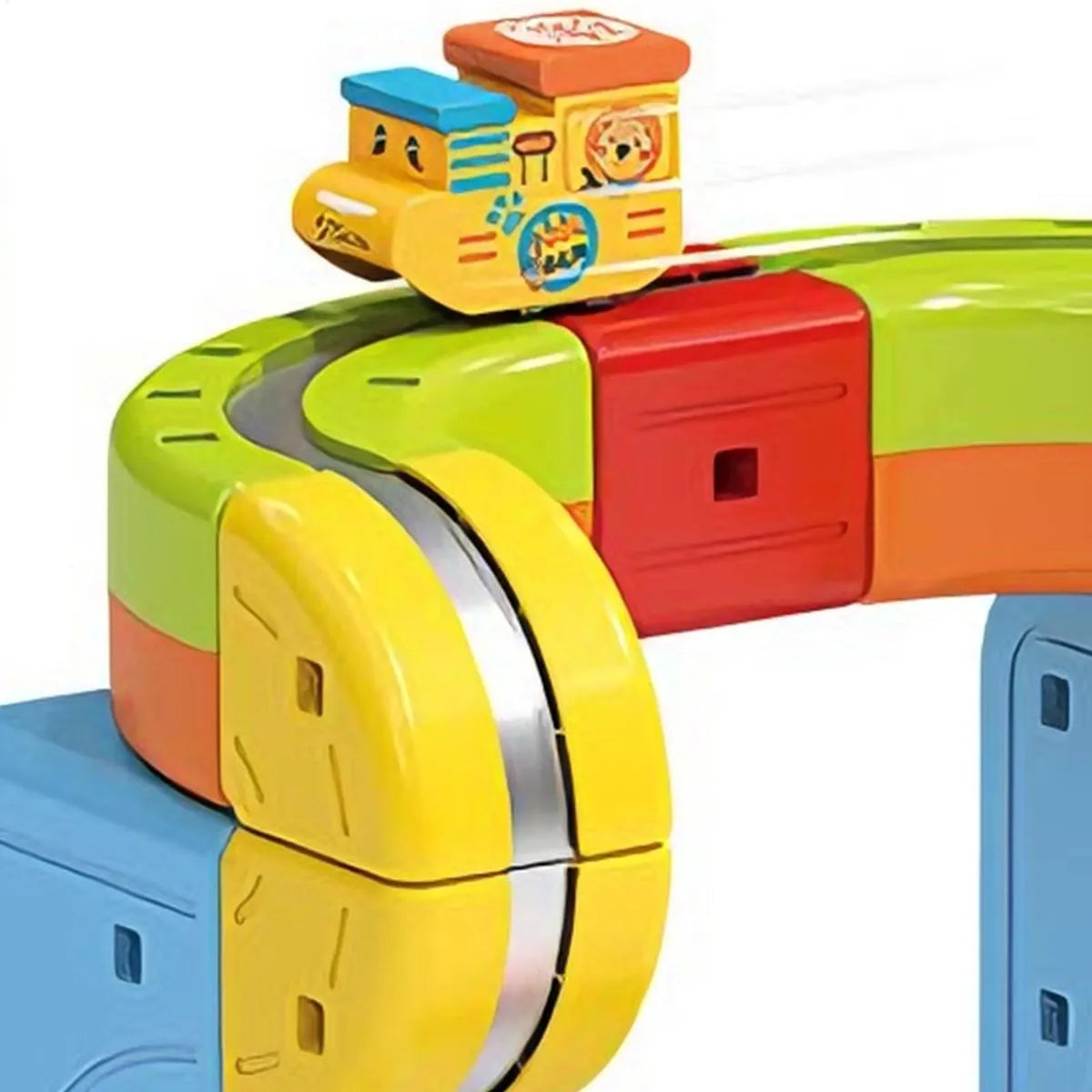 Magnetic Rail Cube Track Kids Toy